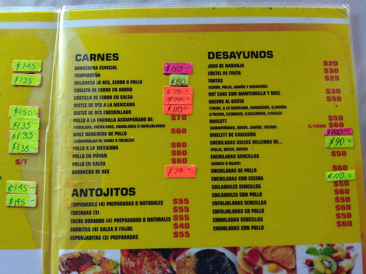 La Palapa de Mamá Menu - Image 3