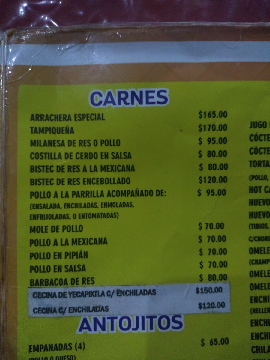 La Palapa de Mamá Menu - Image 6